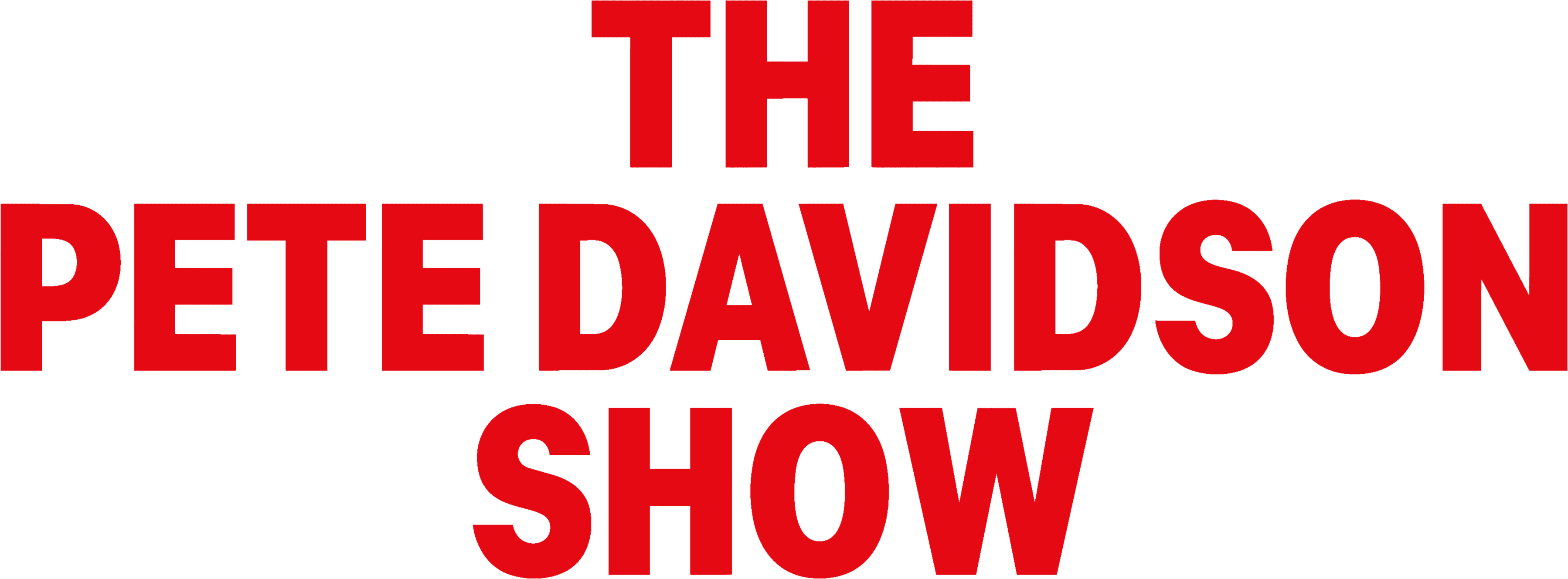 The Pete Davidson Show logo