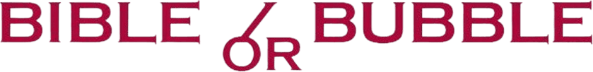 Bible or Bubble logo
