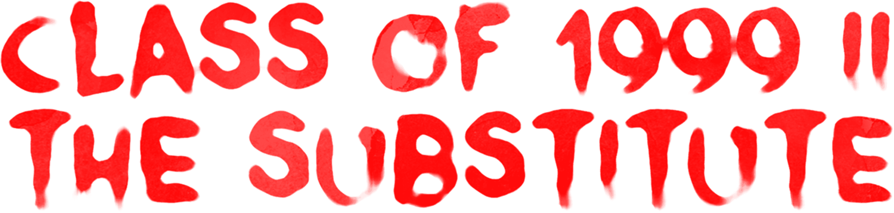 Class of 1999 II: The Substitute logo