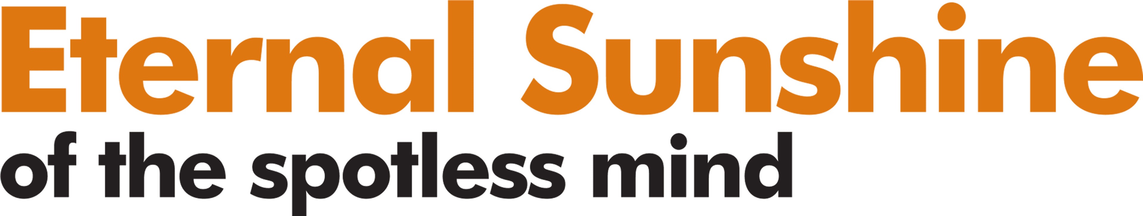 Eternal Sunshine of the Spotless Mind logo