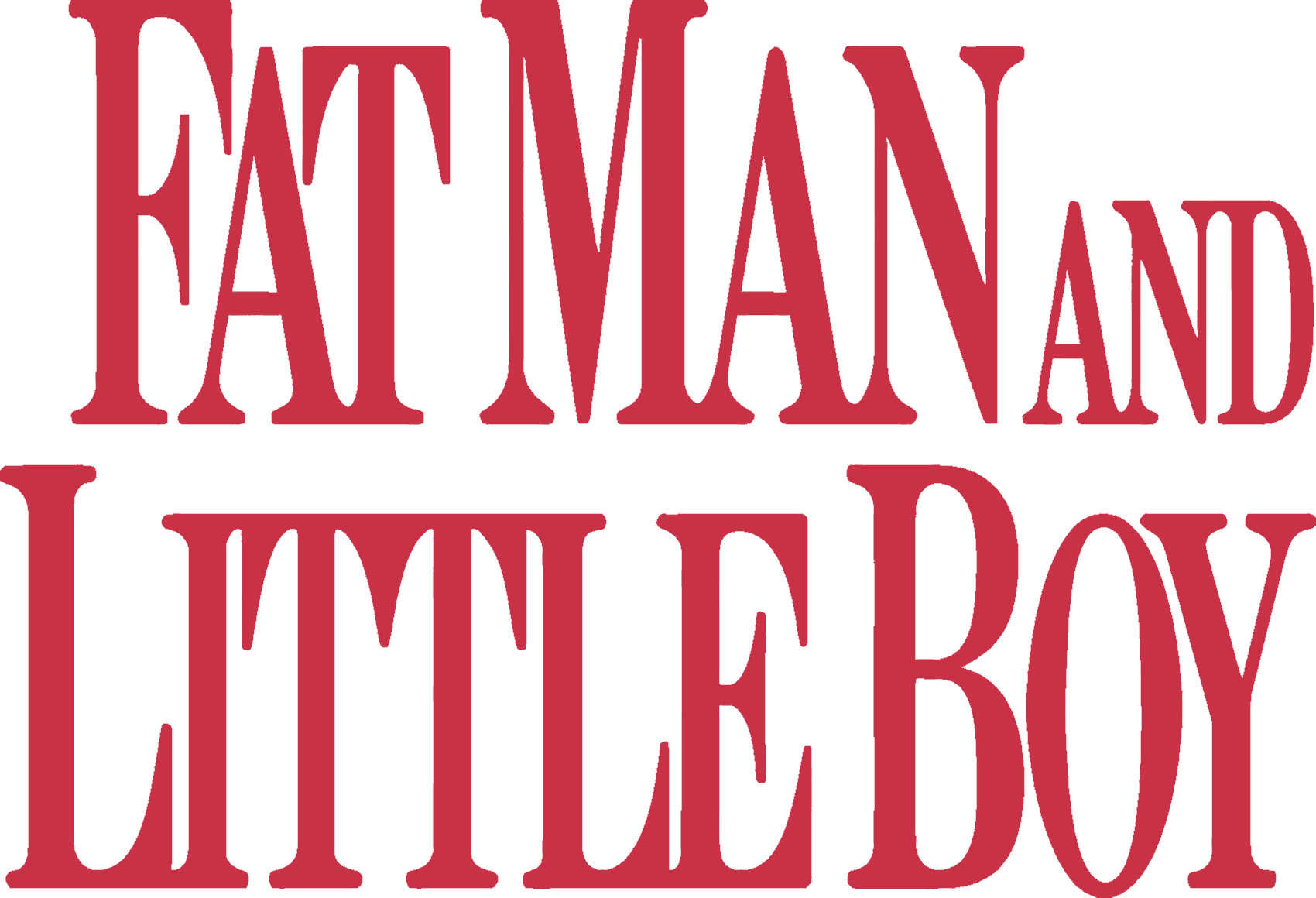 Fat Man and Little Boy logo
