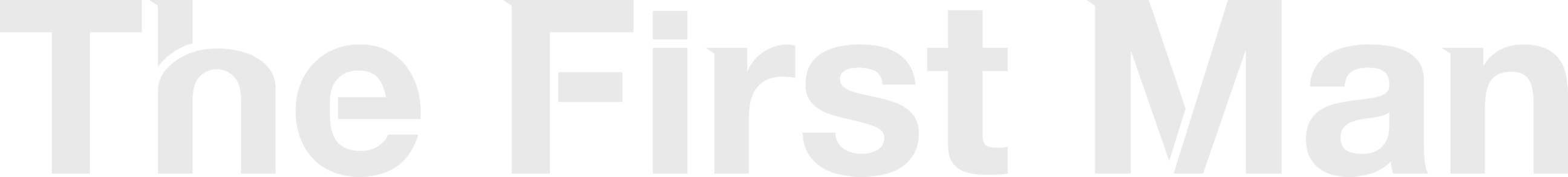 The First Man logo