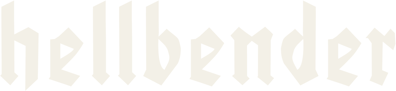 Hellbender logo