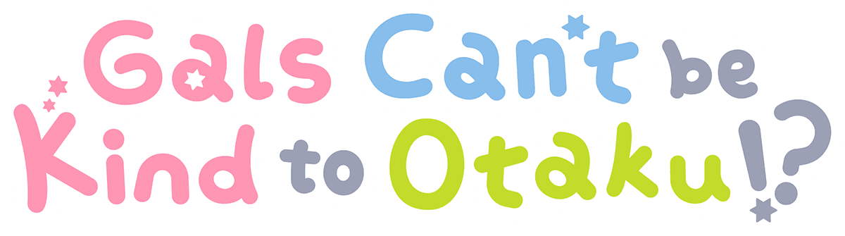 Gals Can't Be Kind to Otaku!? logo