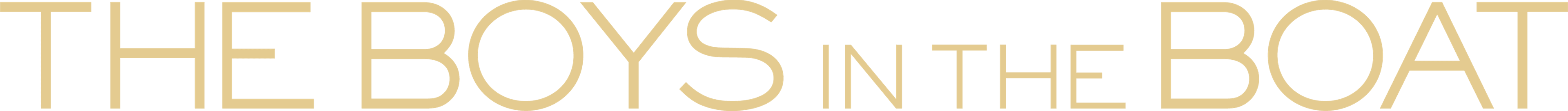 The Boys in the Boat logo
