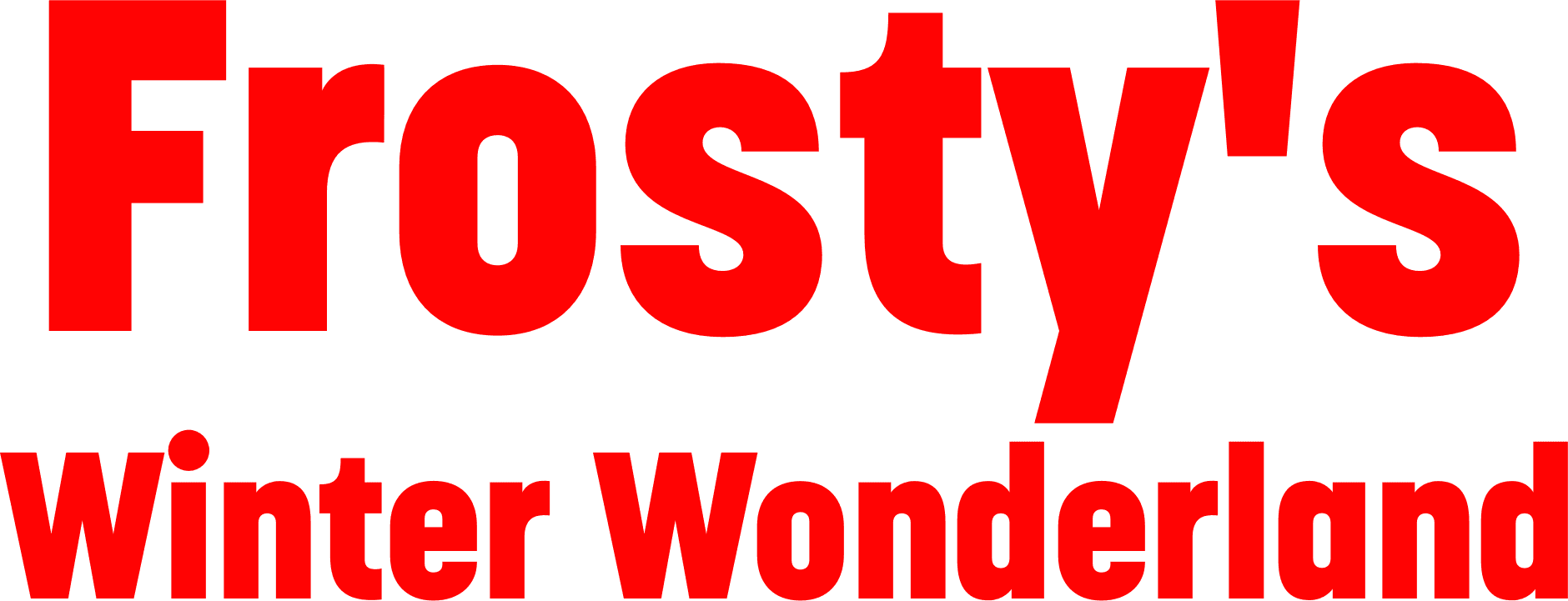 Frosty's Winter Wonderland logo