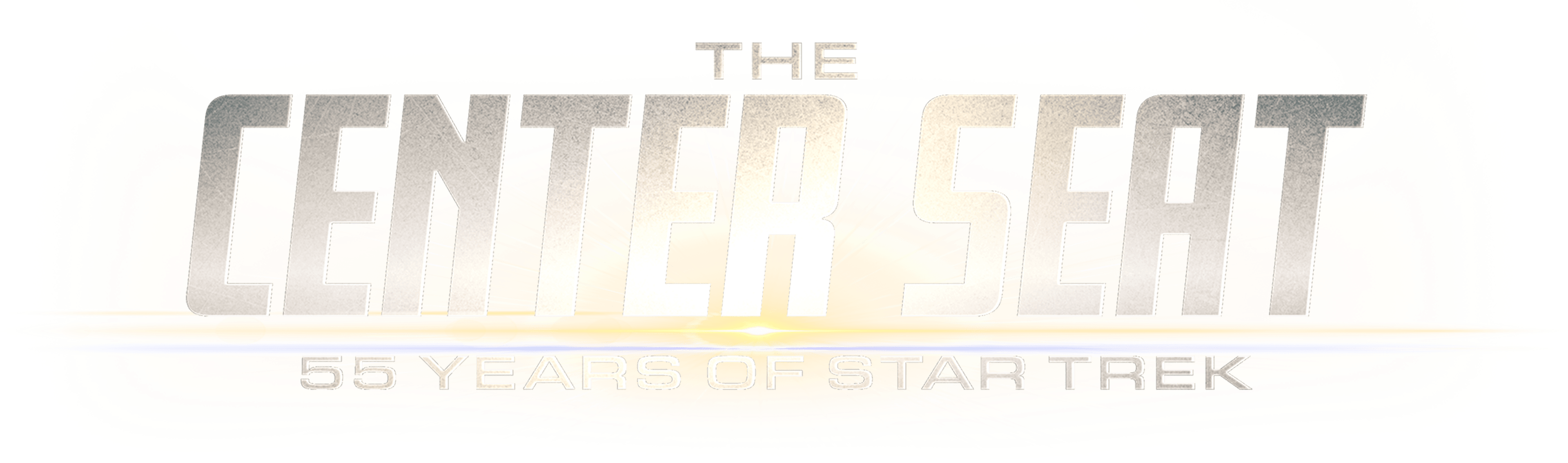The Center Seat: 55 Years of Star Trek logo
