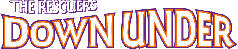 The Rescuers Down Under logo