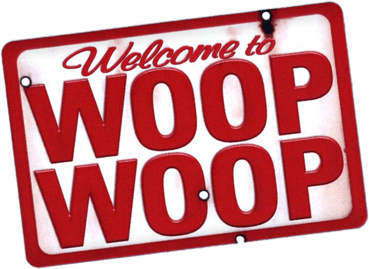 Welcome to Woop Woop logo
