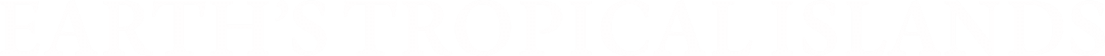Earth's Tropical Islands logo