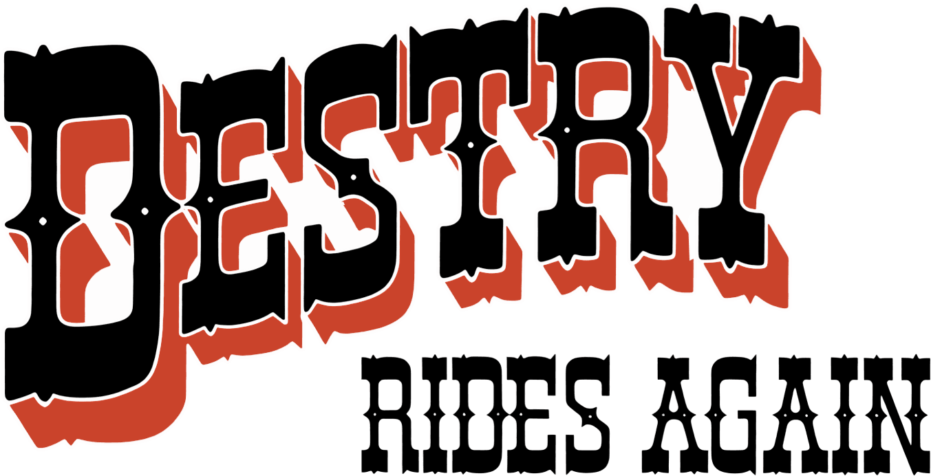 Destry Rides Again logo