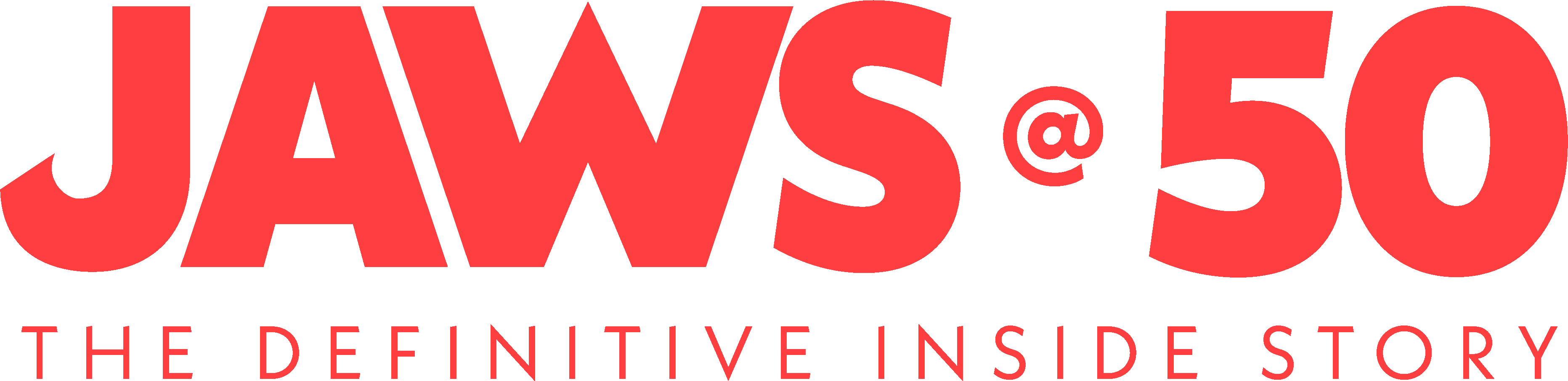 Jaws @ 50: The Definitive Inside Story logo