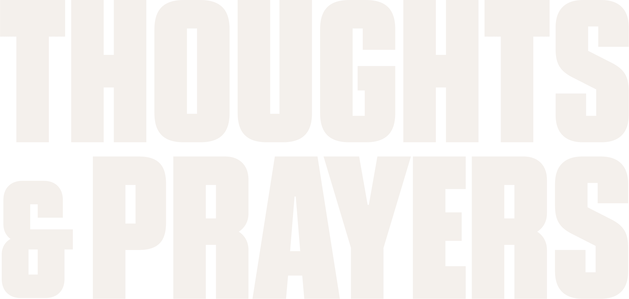 Thoughts & Prayers logo