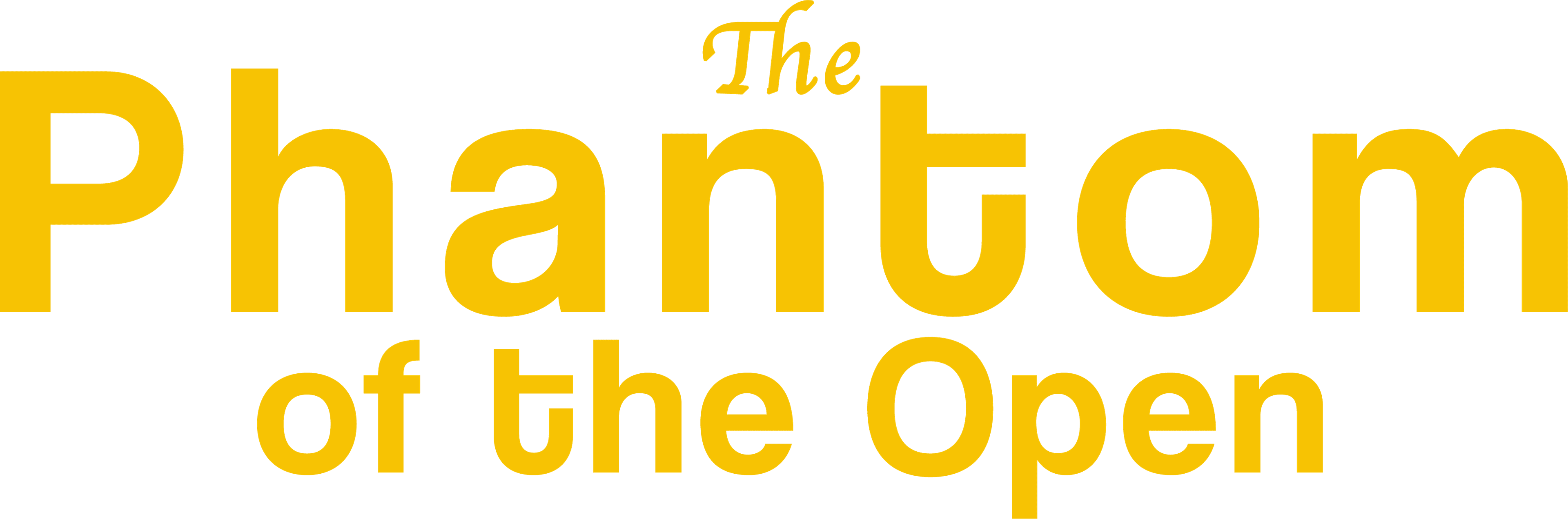 The Phantom of the Open logo