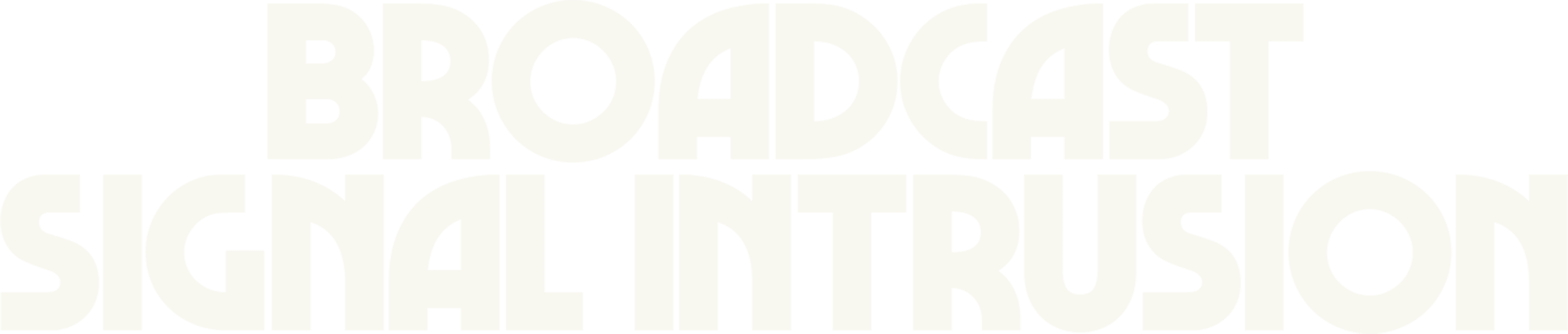Broadcast Signal Intrusion logo