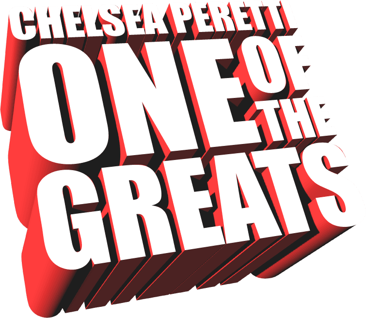 Chelsea Peretti: One of the Greats logo