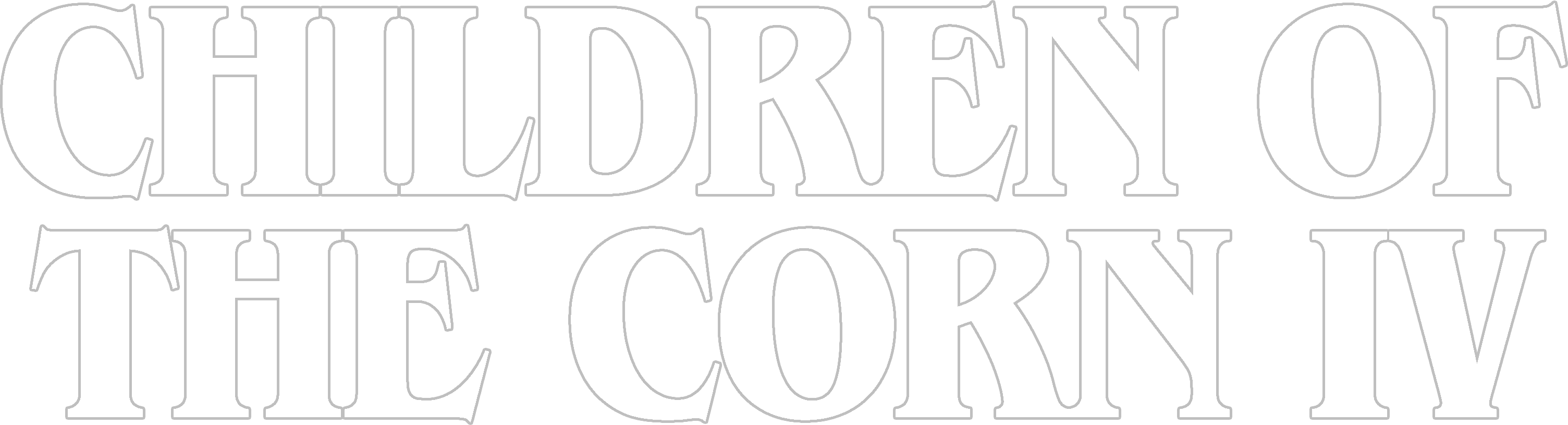 Children of the Corn IV: The Gathering logo
