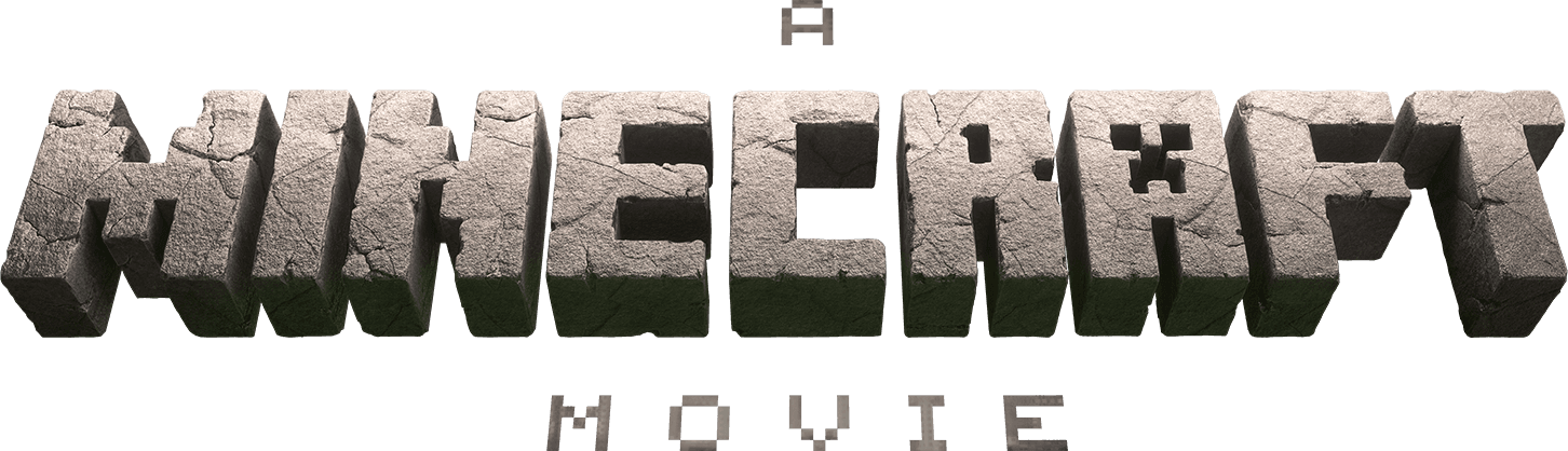 A Minecraft Movie logo