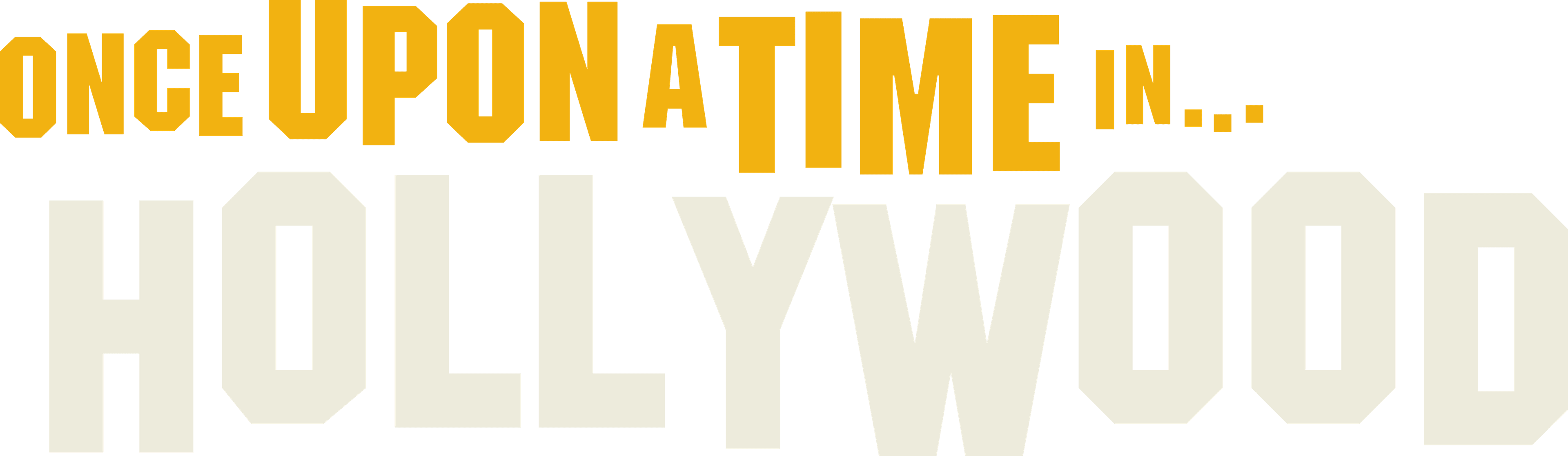 Once Upon a Time... in Hollywood logo