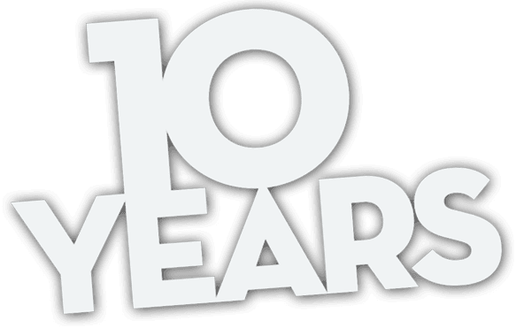 10 Years logo