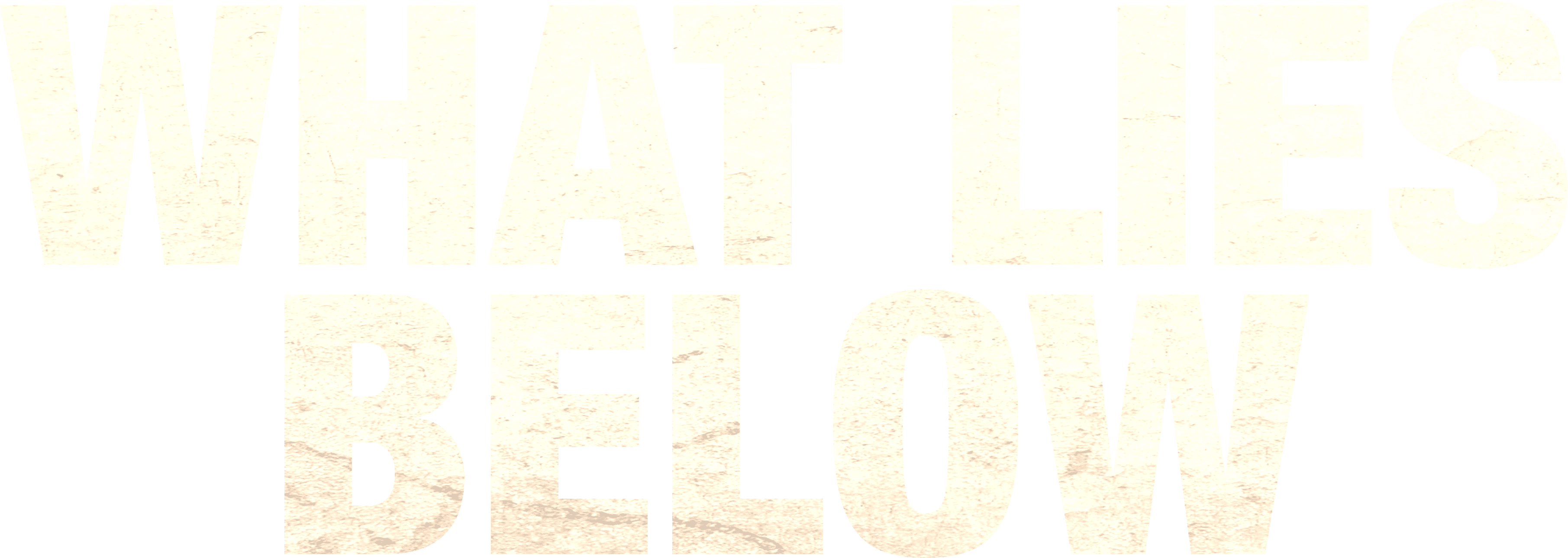 What Lies Below logo