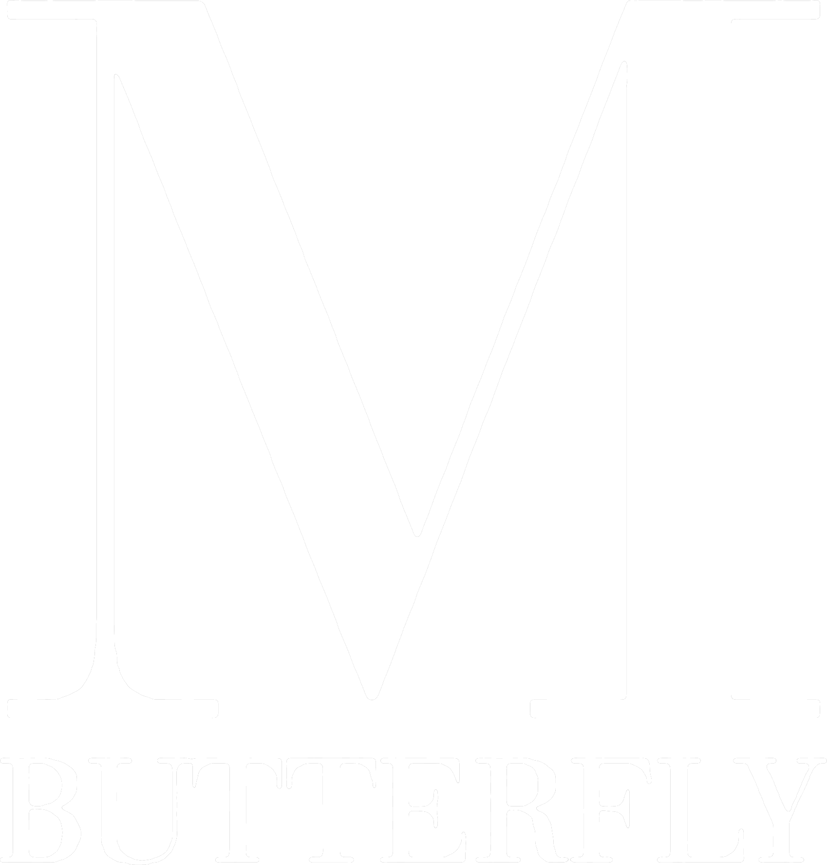 M. Butterfly logo