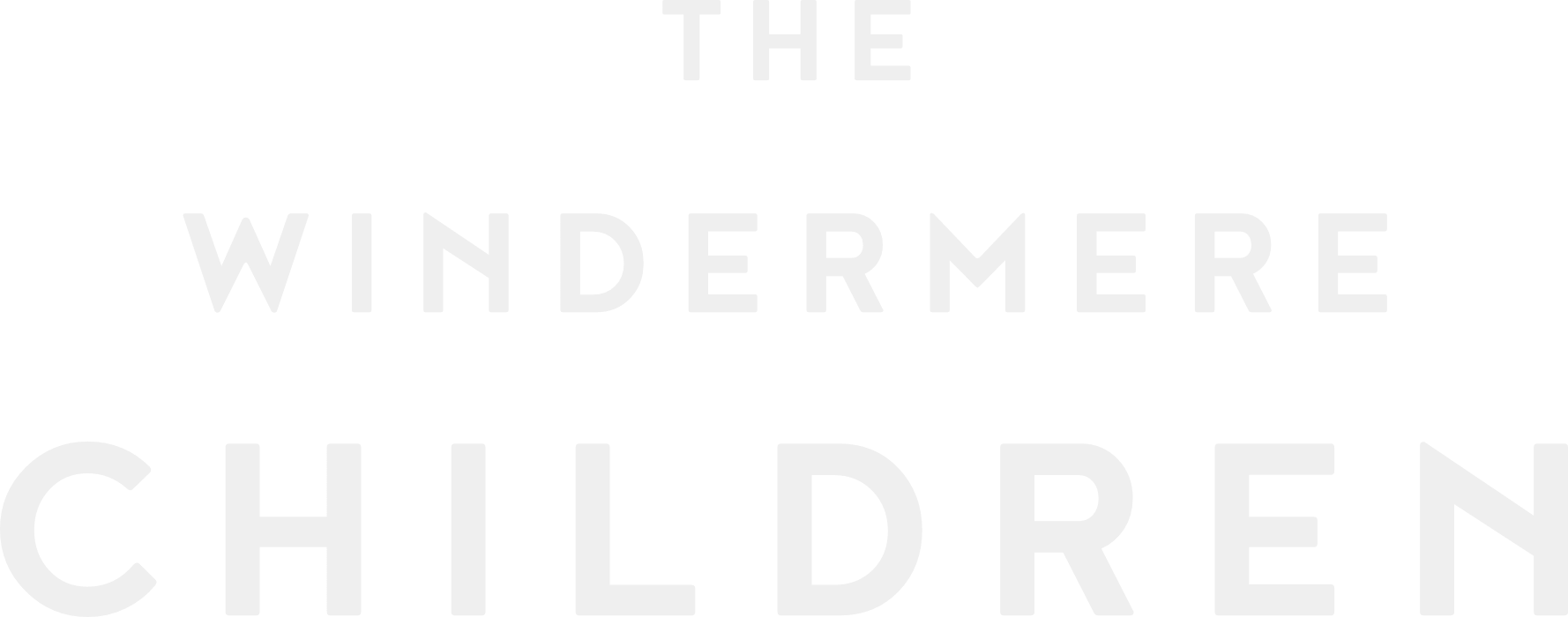 The Windermere Children logo