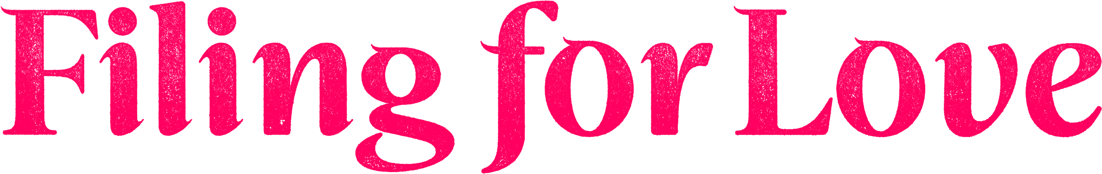 Filing for Love logo