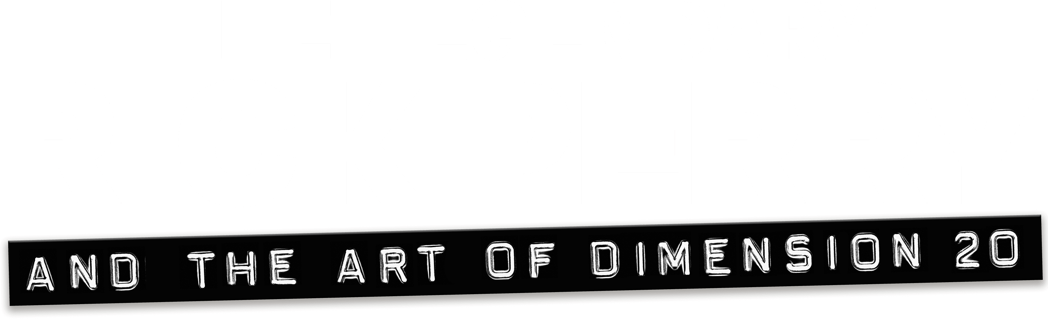 The Legendary Rick Perry and the Art of Dimension 20 logo