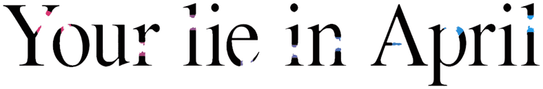 Your Lie in April logo