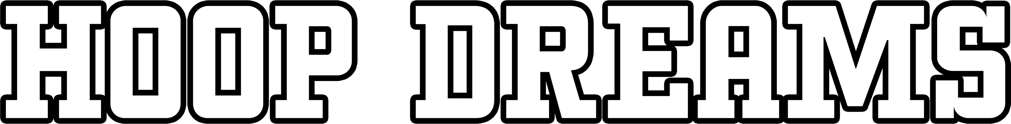 Hoop Dreams logo