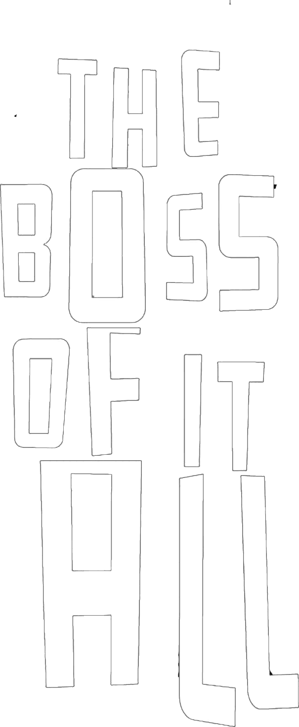 The Boss of It All logo
