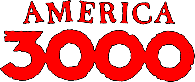 America 3000 logo
