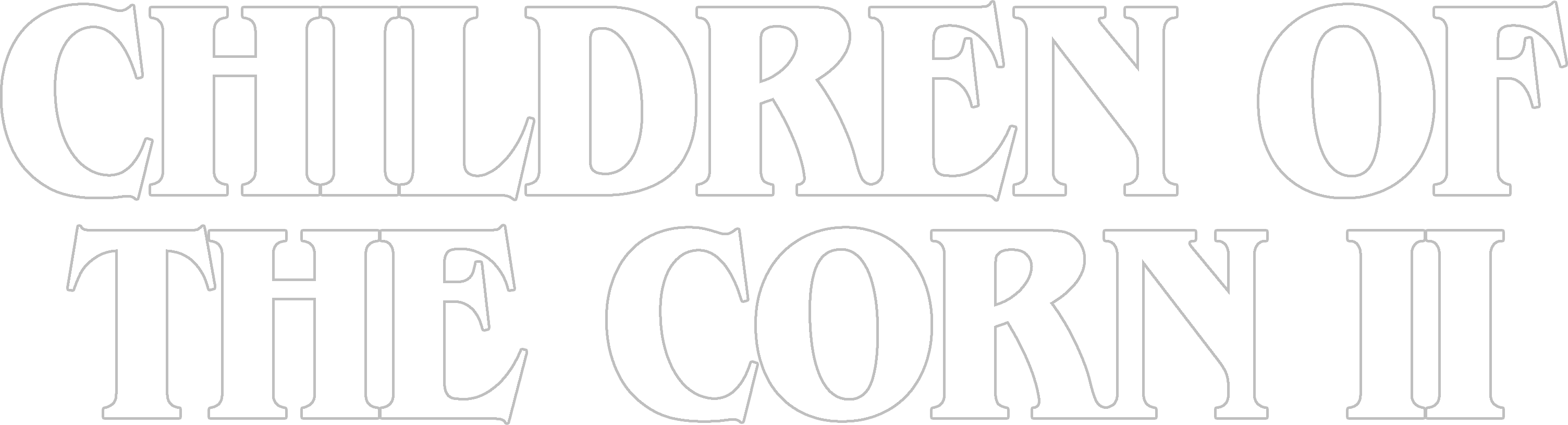 Children of the Corn II: The Final Sacrifice logo