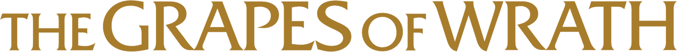 The Grapes of Wrath logo