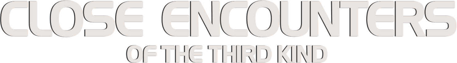 Close Encounters of the Third Kind logo
