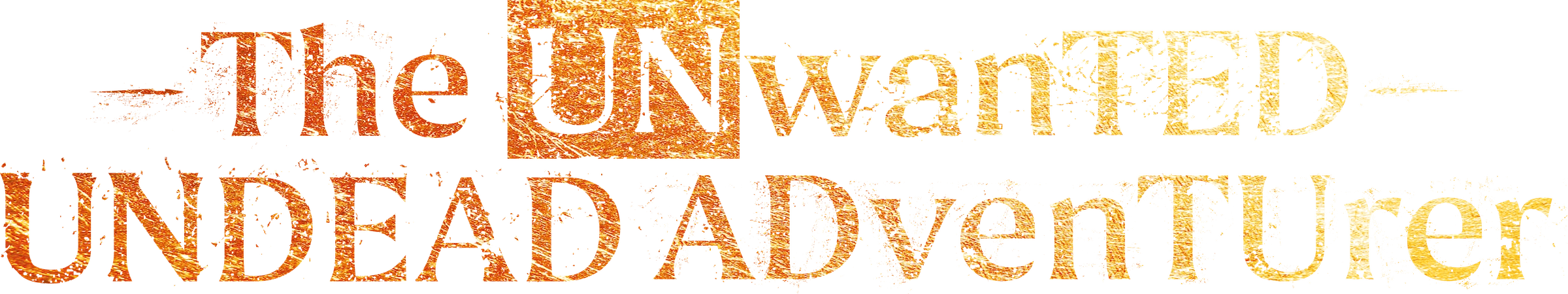 The Unwanted Undead Adventurer logo