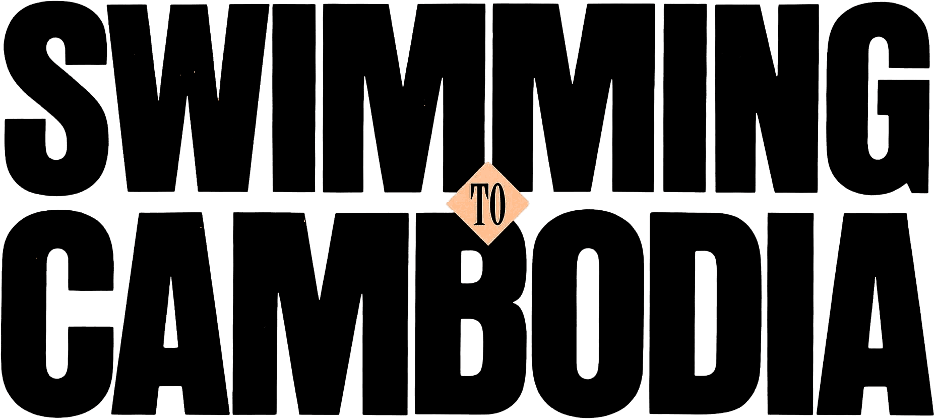 Swimming to Cambodia logo