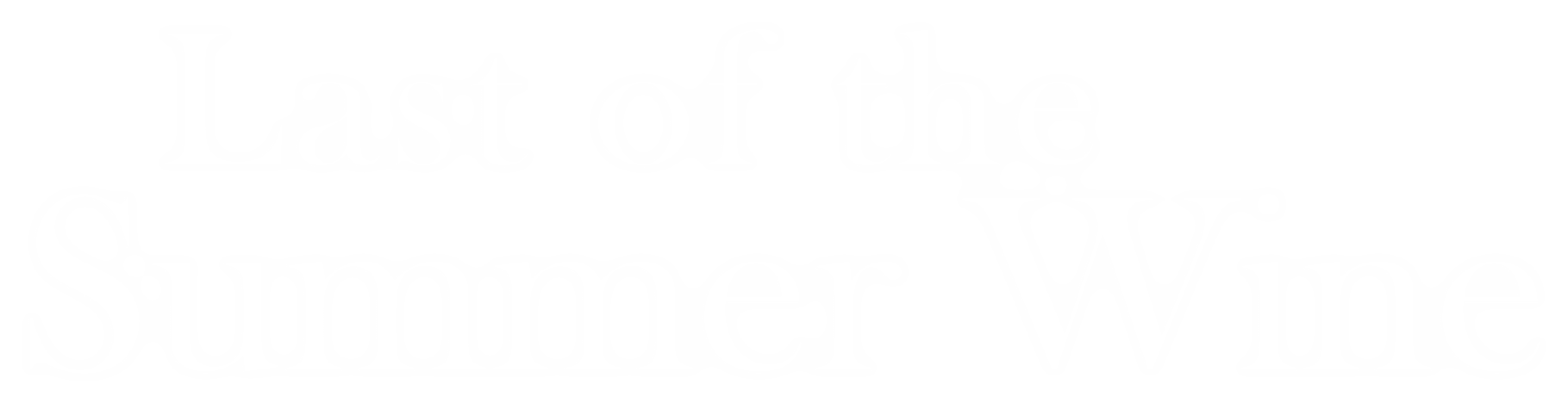 Last of the Summer Wine logo