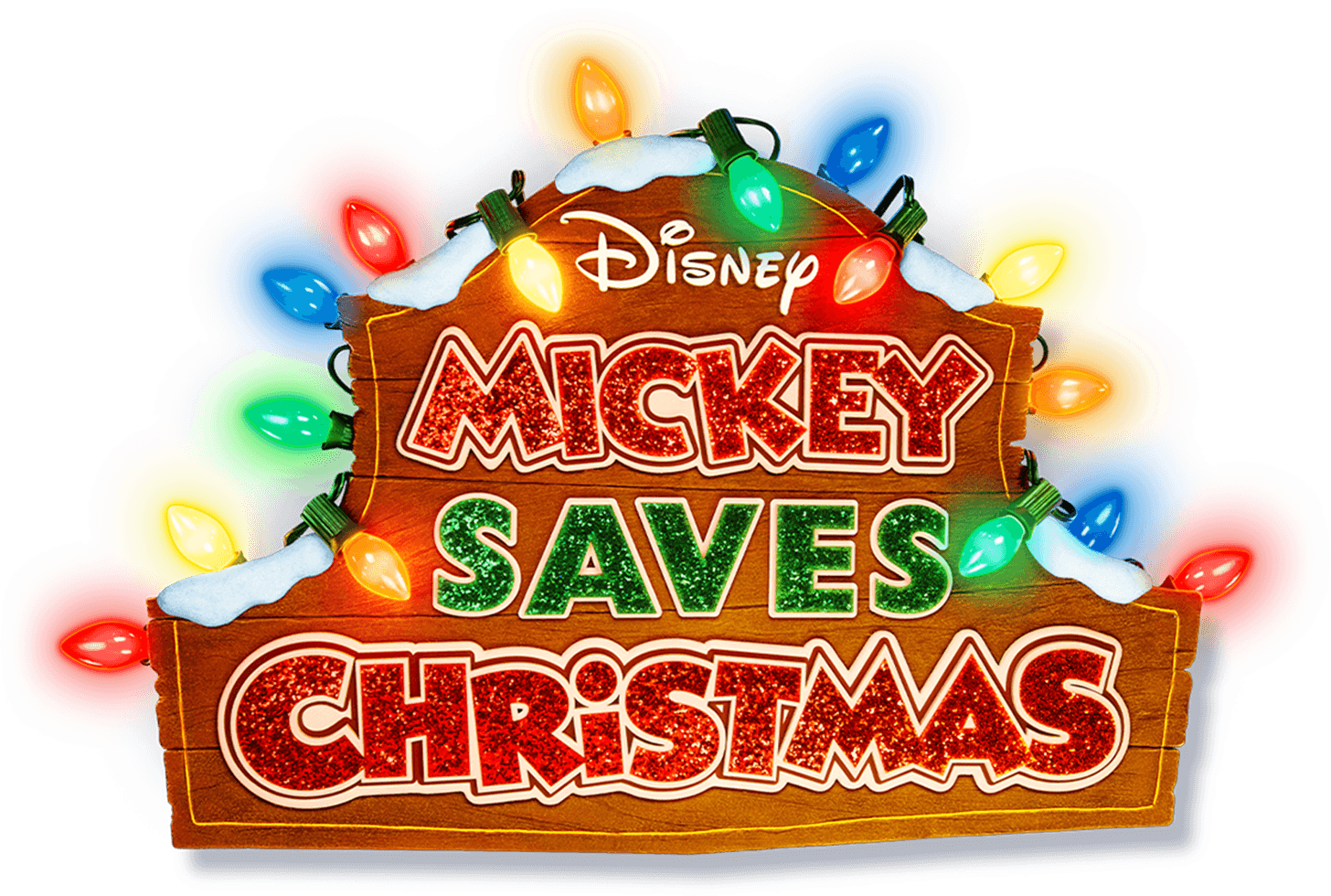 Mickey Saves Christmas logo