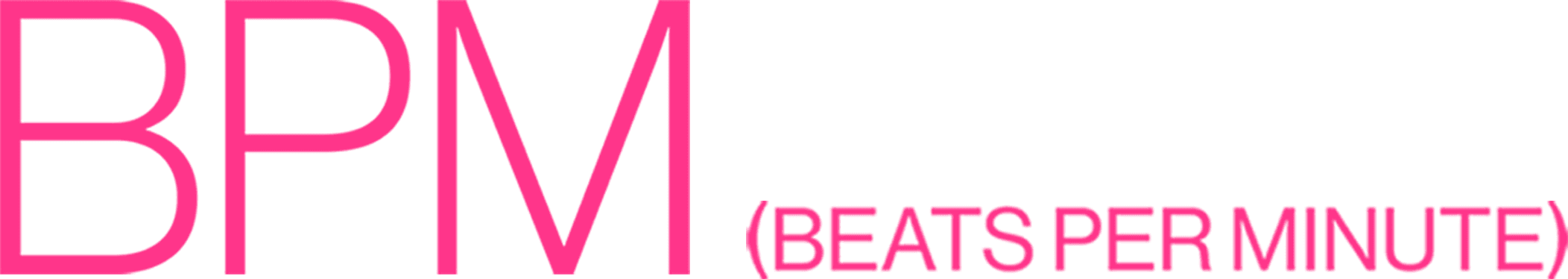 BPM (Beats per Minute) logo
