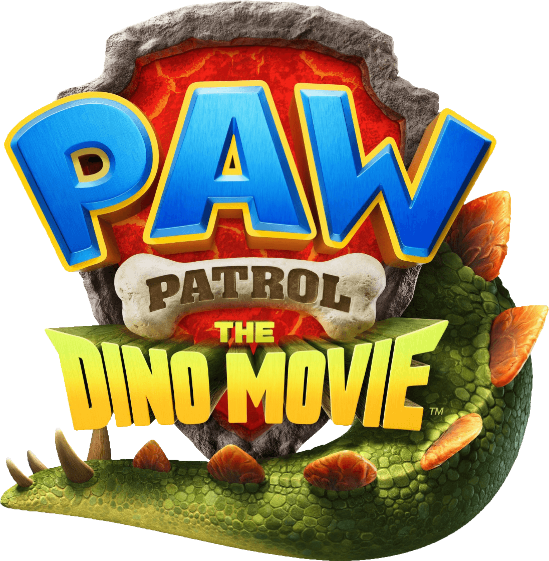 PAW Patrol: The Dino Movie logo