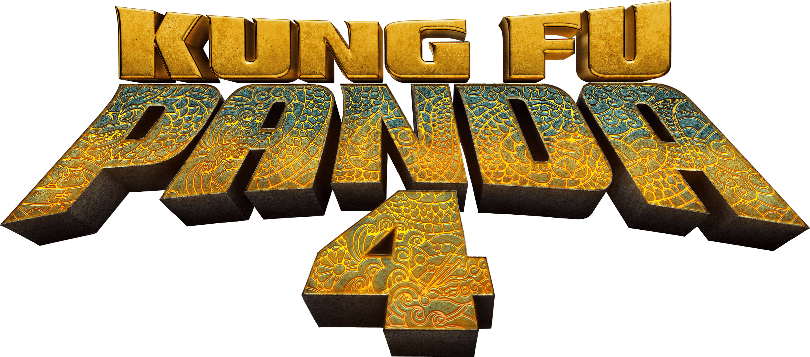 Kung Fu Panda 4 logo