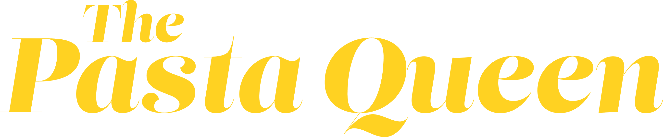 The Pasta Queen logo