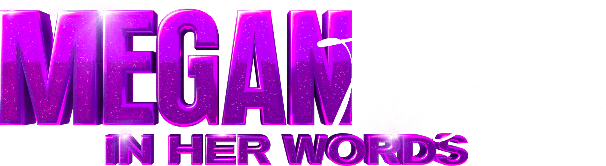 Megan Thee Stallion: In Her Words logo