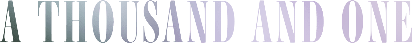 A Thousand and One logo