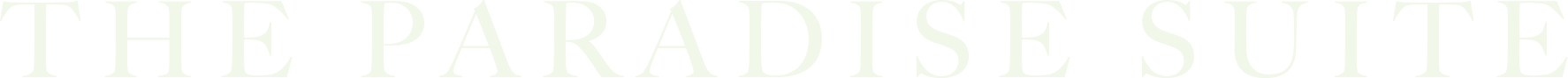 The Paradise Suite logo