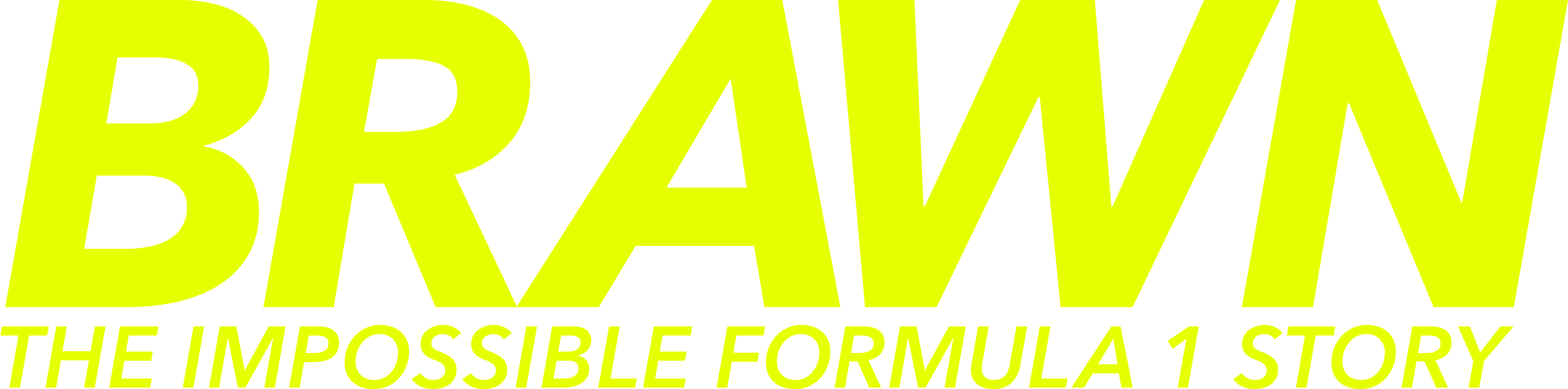 Brawn: The Impossible Formula 1 Story logo