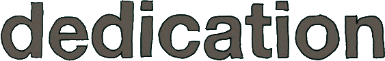 Dedication logo
