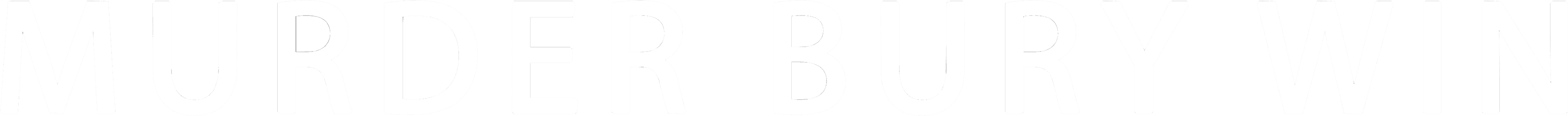 Murder Bury Win logo